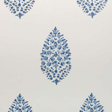 W3938-50 ATELIER PAISLEY WP Lapis Kravet Wallpaper