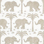 W716205 ELEPHANT VELVET Beige Thibaut Fabric