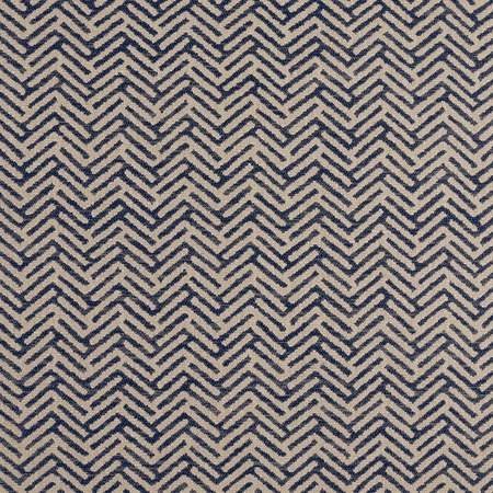 W8111 VARENNA Camel and Navy Thibaut Fabric