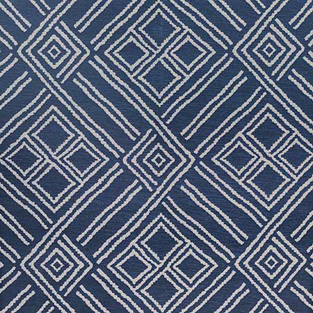 W8607 TERRAZA Navy Thibaut Fabric