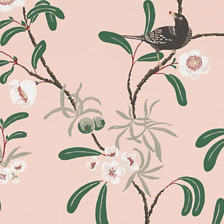 WSB 0024 0104 ANTONIA Pink Sandberg Wallpaper