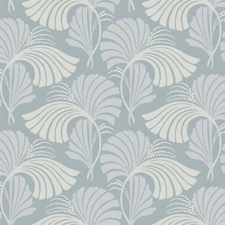 DT5132 DANCING LEAVES Light Blue York Wallpaper