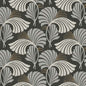 DT5134 DANCING LEAVES Black York Wallpaper