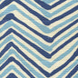 AC950-04 ZIG ZAG MULTI COLOR New Blue Navy on Tint Quadrille Fabric