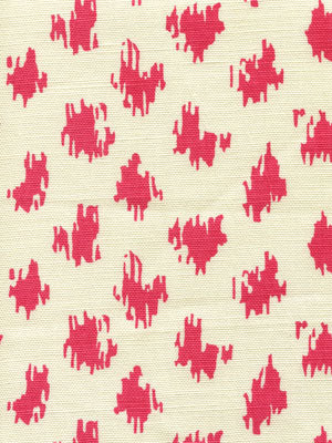 7340-07T ZIZI SPOT Magenta on Tint Quadrille Fabric