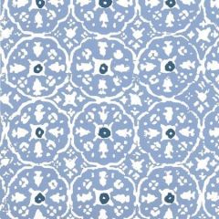149-56WP NITIK II French Blue Navy On Almost White Quadrille Wallpaper