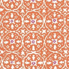 149-61WP NITIK II Orange Magenta On Almost White Quadrille Wallpaper