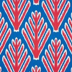 178561 BODHI TREE Blue Red Schumacher Fabric