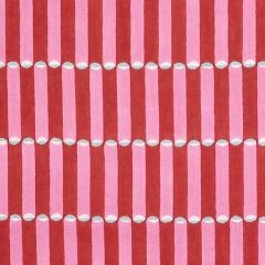 179280 LUNA Pink Red Schumacher Fabric