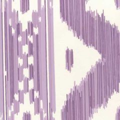 2020-05AWP BALI HAI Purple On Almost White Quadrille Wallpaper