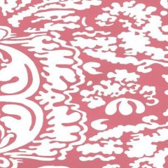 2335-51WP SAN MARCO REVERSE Coral On Almost White Quadrille Wallpaper