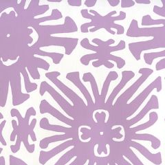 2475WP-05 SIGOURNEY SMALL SCALE Lavender On White Quadrille Wallpaper