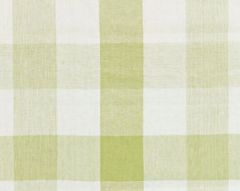 27135-005 WESTPORT LINEN PLAID Green Tea Scalamandre Fabric