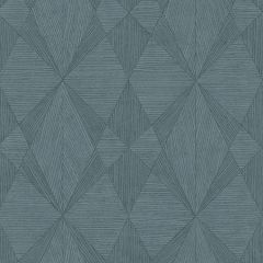2896-25331 Intrinsic Textured Geometric Teal Brewster Wallpaper