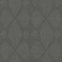 2896-25334 Intrinsic Textured Geometric Dark Grey Brewster Wallpaper