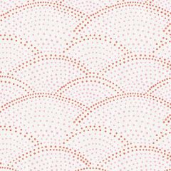 2903-25801 Bennett Pink Dotted Scallop Brewster Wallpaper