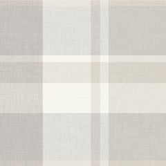 2927-81118 Madaket Light Grey Plaid Brewster Wallpaper