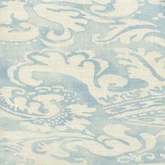 302850B-03 BROMONTE REVERSE Soft Windsor Blue on Tint Quadrille Fabric