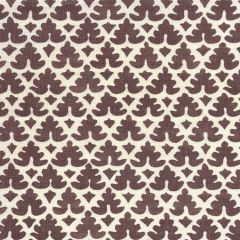 304049F VOLPI Brown on Tint  Quadrille Fabric