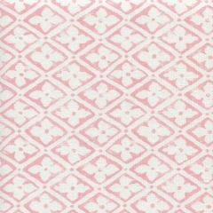 306330F-SPINK PUCCINI Soft Pink on White Linen Quadrille Fabric