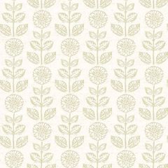 3119-13513 Dolly Floral Beige Brewster Wallpaper