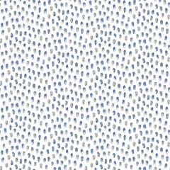 3120-13614 Sand Drips Painted Dots Blue Brewster Wallpaper