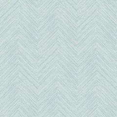 3120-13672 Caladesi Faux Linen Teal Brewster Wallpaper