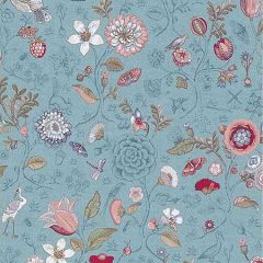 375003 Espen Floral Blue Brewster Wallpaper