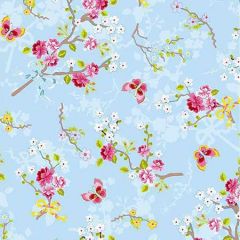375071 Ilse Cherry Blossom Light Blue Brewster Wallpaper