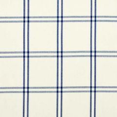 55716 LUBERON PLAID Blue Schumacher Fabric