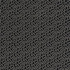 67605 MEANDER EMBROIDERY Black Schumacher Fabric