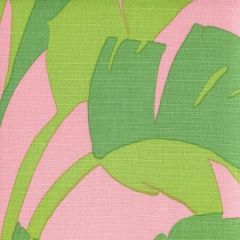 8380-05 AMAZON II Pink Lime Green Quadrille Fabric