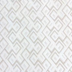 A9 0001 ANNI ANNI JACQUARD VELVET White Linen Scalamandre Fabric
