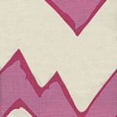 AC260-02 MONTECITO ZIG ZAG Pinks on Tint Quadrille Fabric