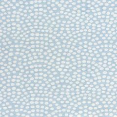 AC712-02 MOJAVE ONE COLOR REVERSE Bali Blue on White Quadrille Fabric