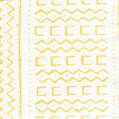 AC980-04 BEAU RIVAGE Yellow on Oyster Quadrille Fabric