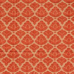 CL 0012 26714A RONDO FR Red Linen Scalamandre Fabric