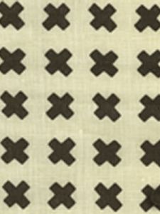 4130-16 CROSS CHECK Brown on Tint Quadrille Fabric