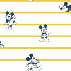 DI0931 Mickey Stripe York Wallpaper
