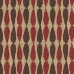 GWF-2927-910 IKAT DROPS Red Groundworks Fabric