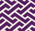 6345-40 AGA REVERSE Purple on Tint Quadrille Fabric