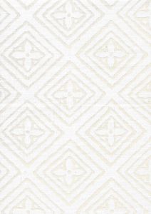 2490-01 FIORENTINA White on Tint Quadrille Fabric