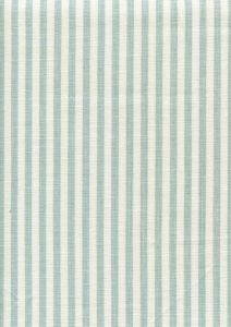 6930W-02 LULU STRIPE Aqua on White Linen Quadrille Fabric