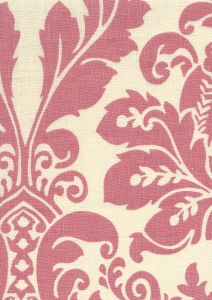 302153F MONTY Rose on Tint Quadrille Fabric