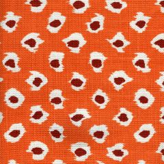 302278P MOROC Oranges on Oyster Quadrille Fabric