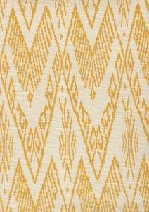 7980-04 RAFFLES Inca Gold on Tint Quadrille Fabric