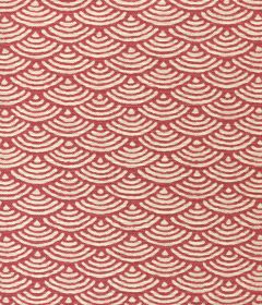 8180-07 SETO II Red on Tint Quadrille Fabric