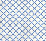 302317F TERRACE Denim Blue on Tint Quadrille Fabric