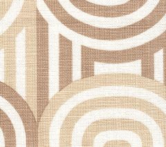 AC210-17 WAVELENGTH Taupe Beige on Oyster Quadrille Fabric