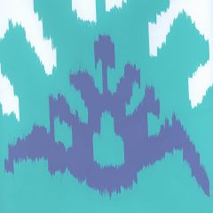 302830W-08WP KAZAK Aqua Lilac Quadrille Wallpaper